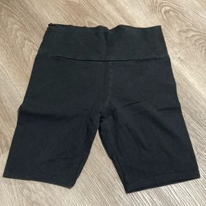 black biker shorts